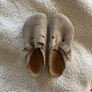 Boston Birkenstock Clogs Taupe, size 41